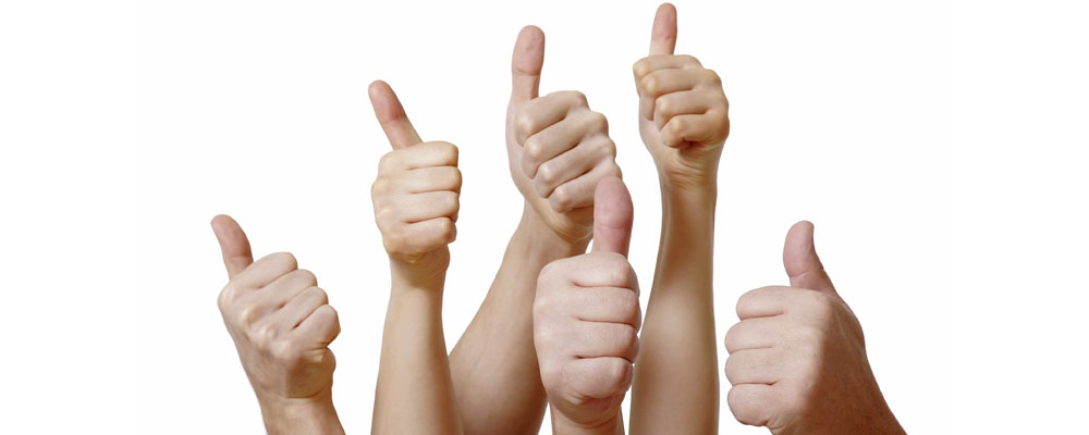 thumbs up
