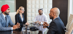 International business meeting