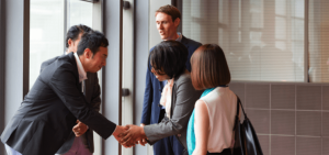 translator with business team